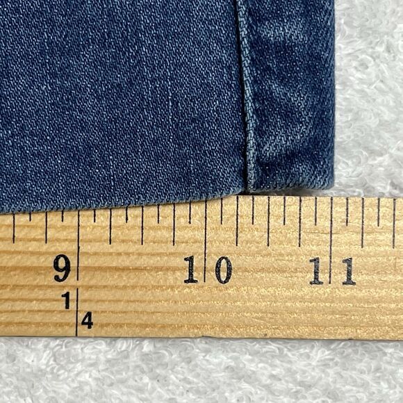 ELLOS Trouser Jeans Women's 18 Blue Light Wash Denim Patch Pockets NWT - Picture 8 of 15